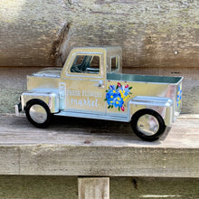 Load image into Gallery viewer, hand painted metal truck home decor
