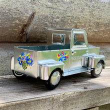 Load image into Gallery viewer, hand painted metal truck home decor
