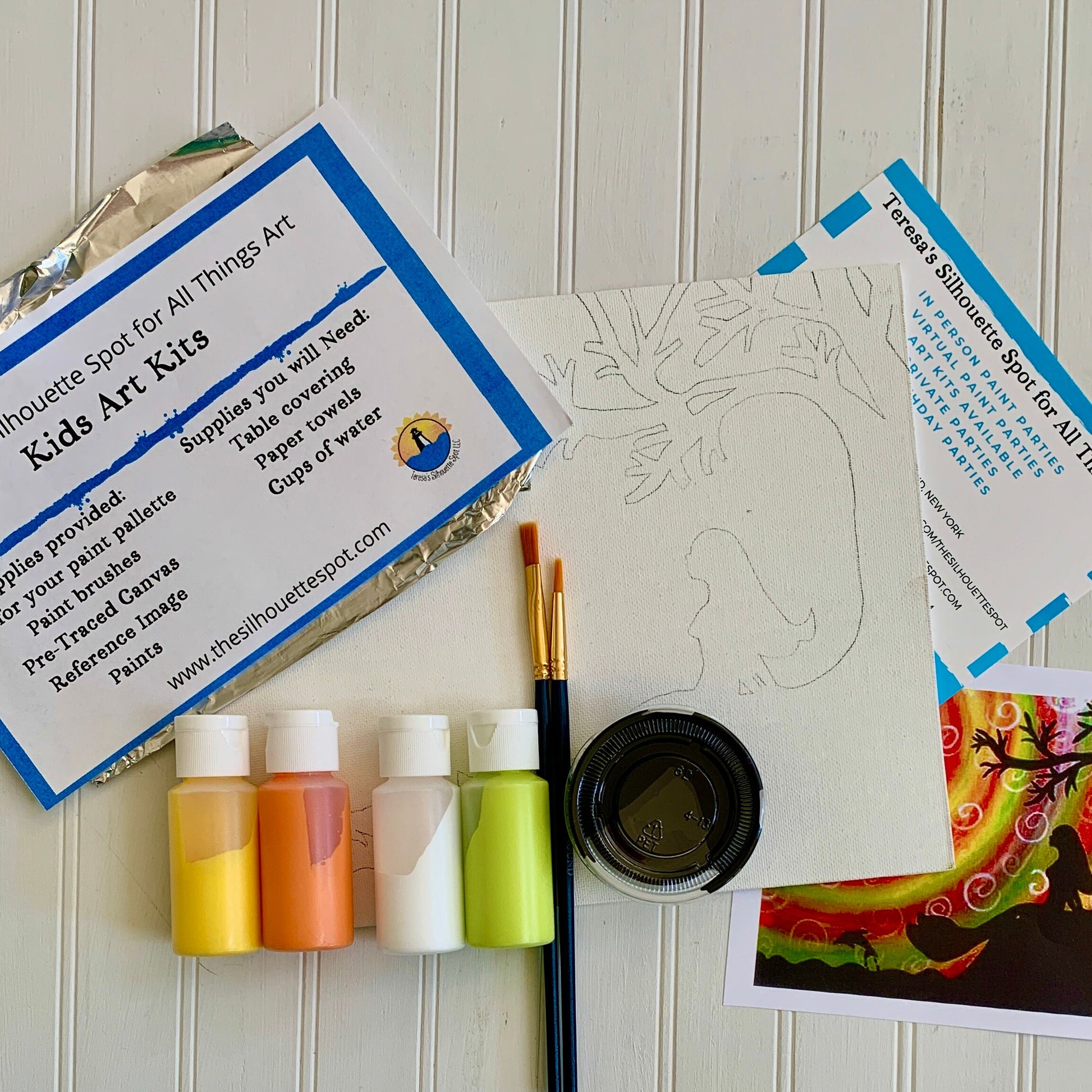 Mermaid Sunset Children's Art Kits