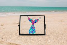 Load image into Gallery viewer, Mermaid Tail Beach Car Decal, Window Decal for Beach Lover
