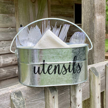 Load image into Gallery viewer, Utensil Caddy-Personalized and Customized | BBQ Organizer for Utensils
