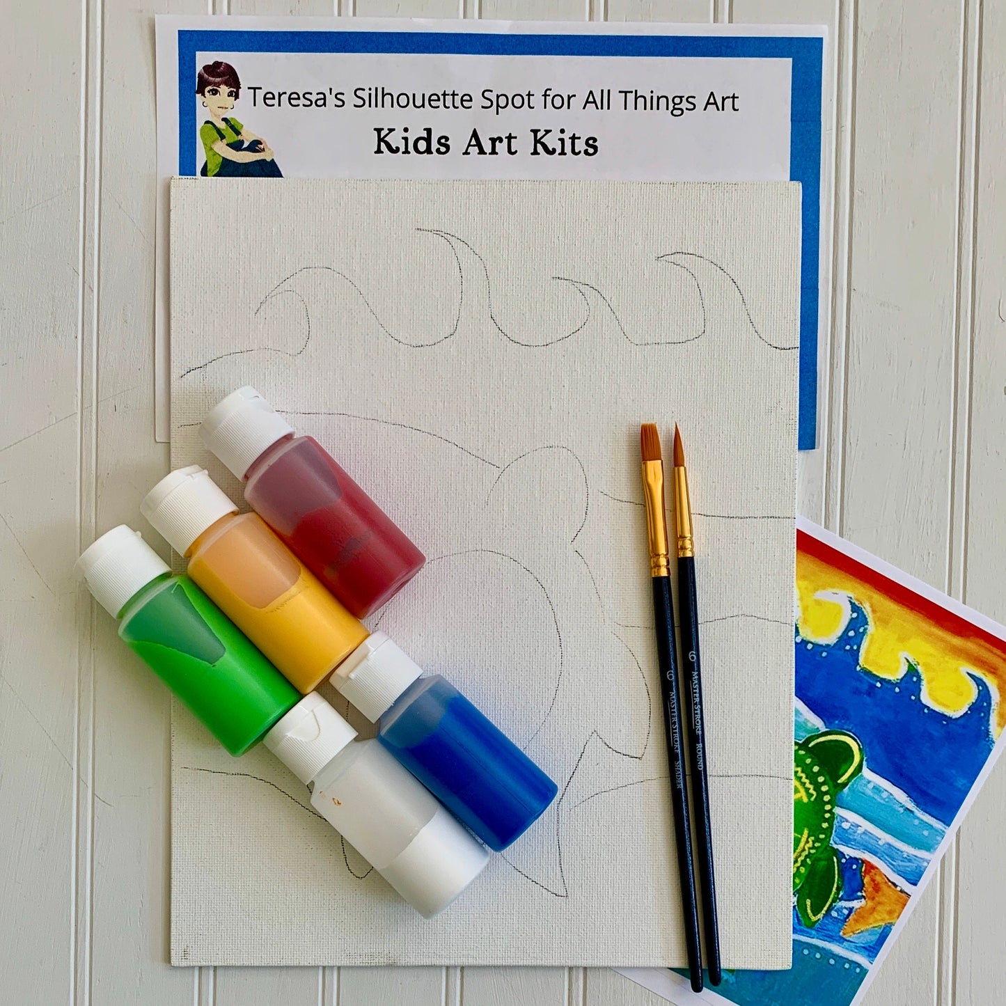 Sea Turtle Art kit for Kids