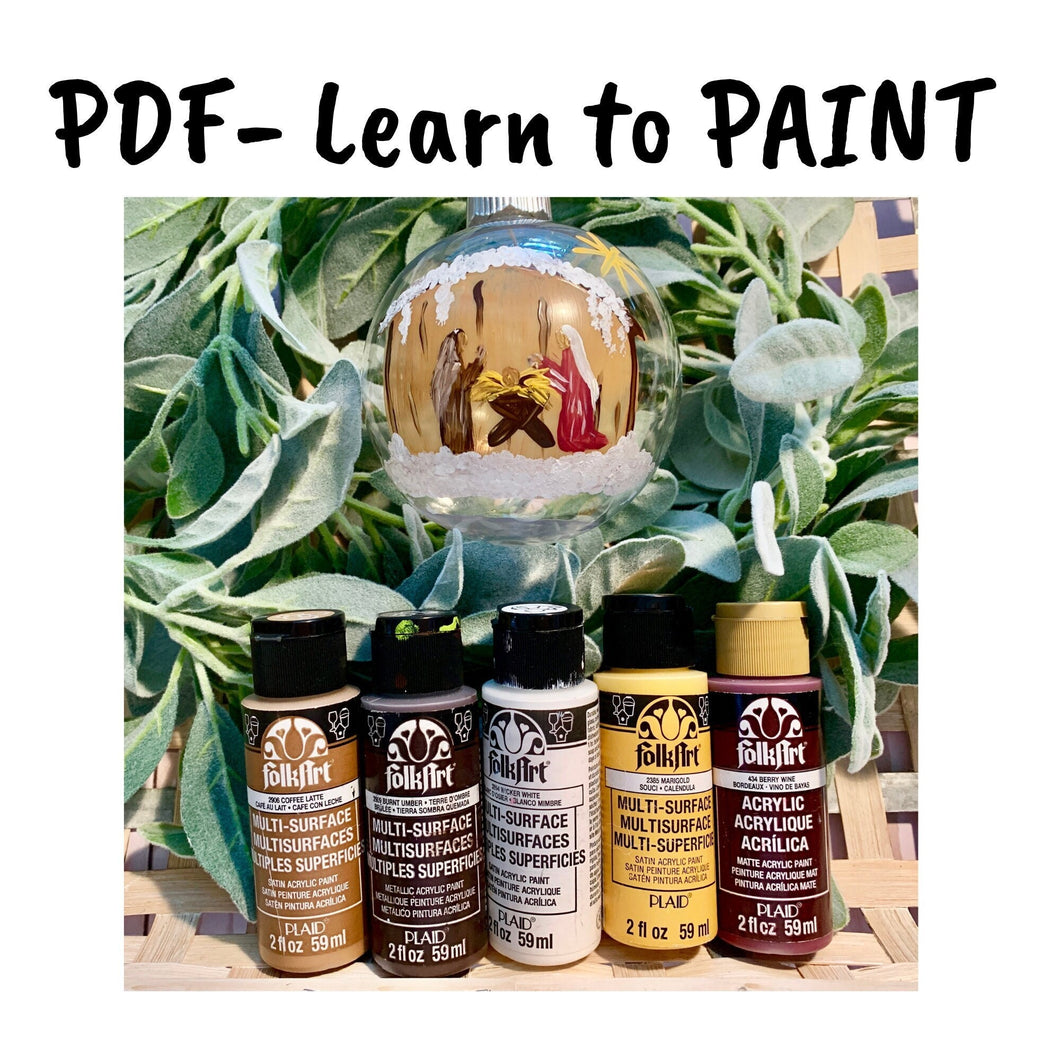 Step by Step painting E book