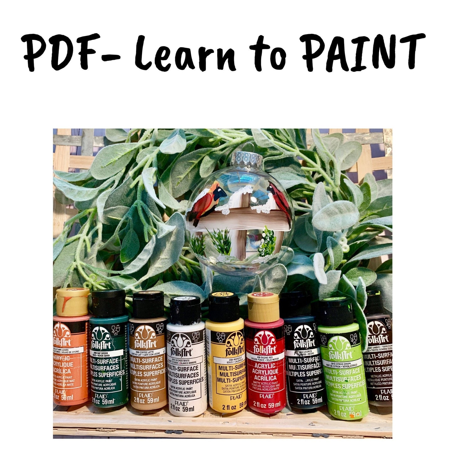Step by Step painting E book