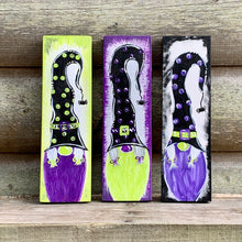 Load image into Gallery viewer, Halloween Gnome Wood Sign
