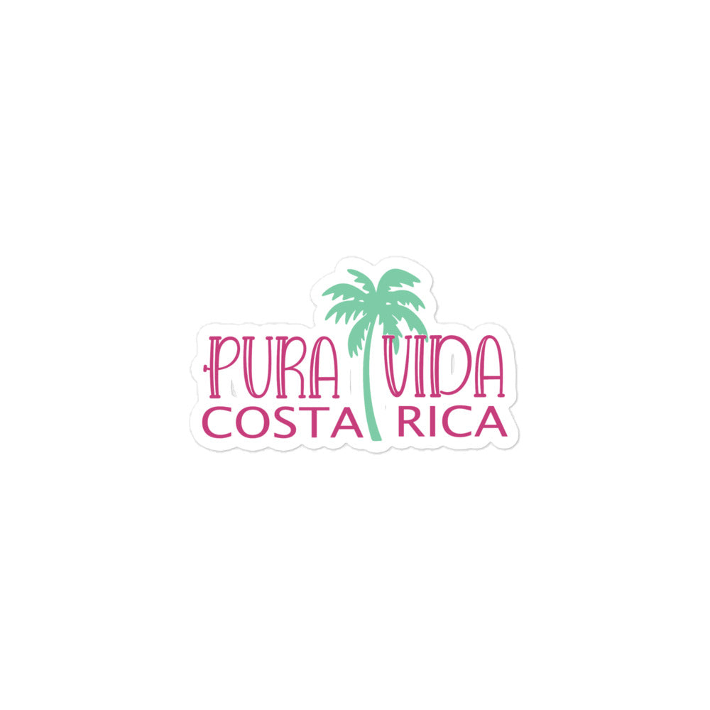 Costa Rica Bubble-free stickers