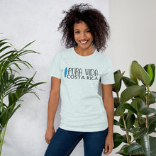 Load image into Gallery viewer, Pura Vida Costa Rica Surfboard Unisex t-shirt
